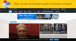 Desktop Screenshot of hofstreek.nl