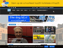 Tablet Screenshot of hofstreek.nl